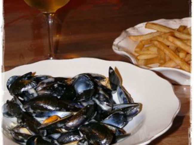 Moules au Saint Nectaire