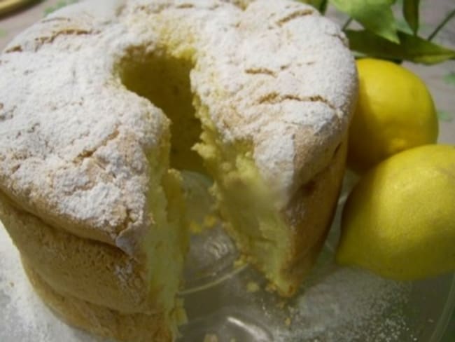 Gâteau de Savoie ou le biscuit de Savoie d'après Mercotte