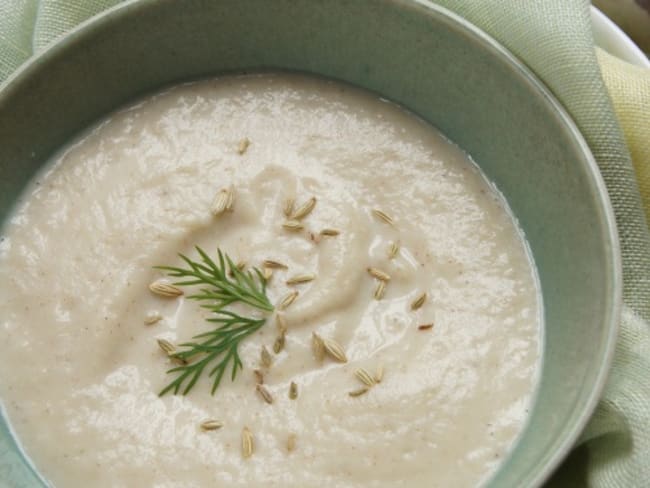 Velouté de fenouil à l’amande