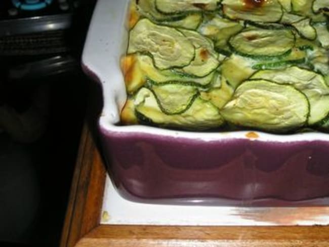 Flan aux courgettes