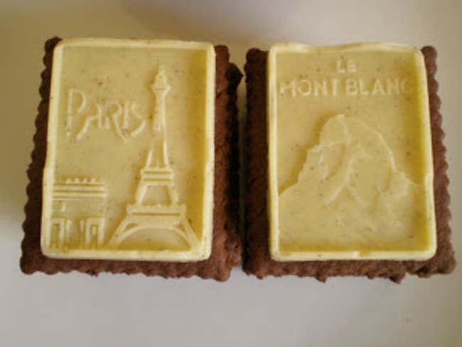 Petits écoliers cacao et chocolat blanc