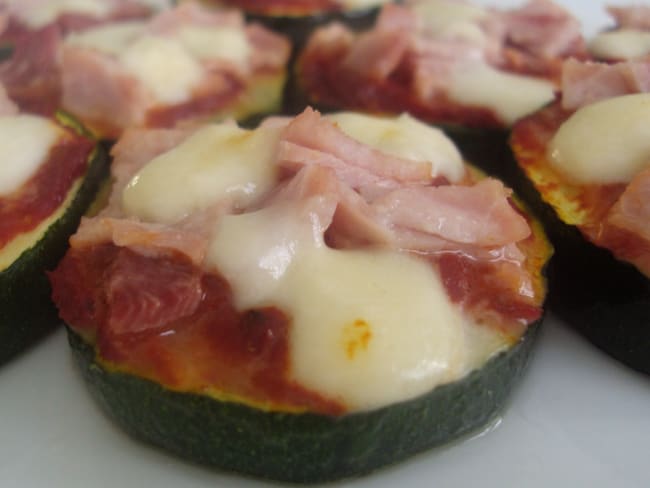 Pizza courgette