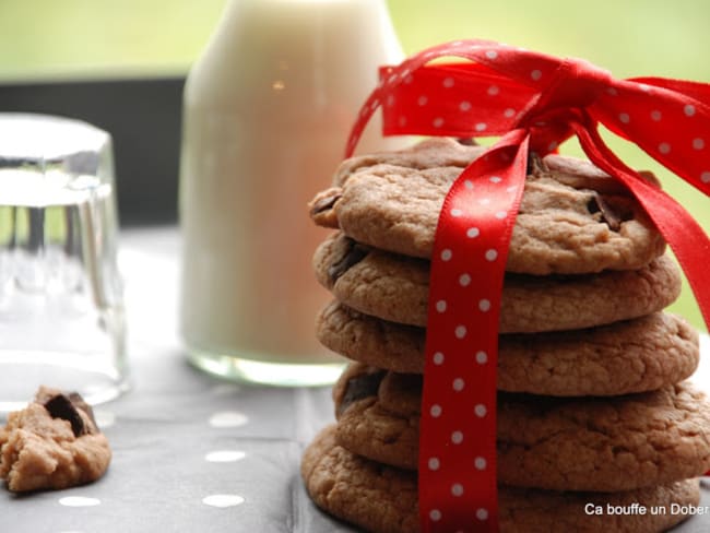 Les Cookies double chocolat de Julia