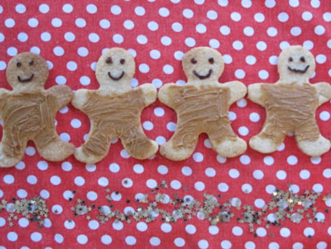 petits biscuits en speculoos