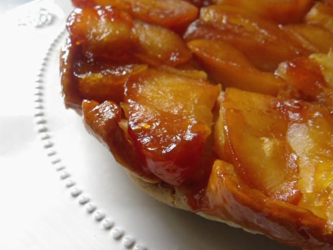 Tatin de pommes au spéculoos