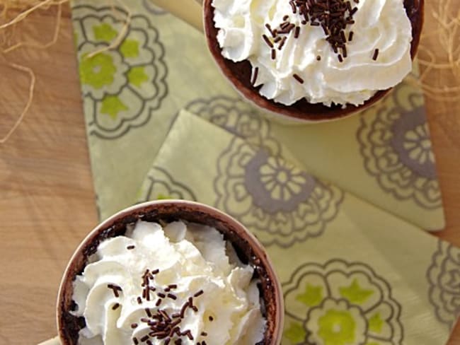 Mug cake au Nutella