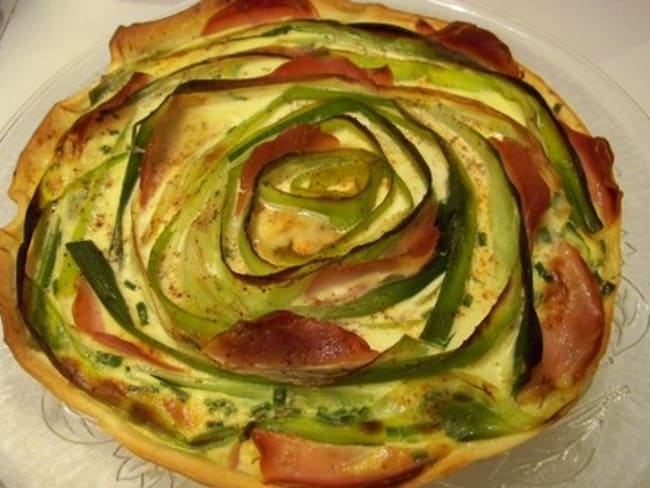 Quiche poireaux Bresaola