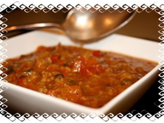 Soupe saveurs couscous