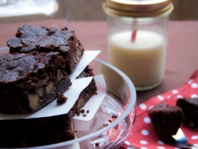 Brownie aux deux noix