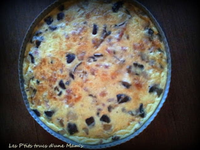 Ma 1ère quiche sans pâte