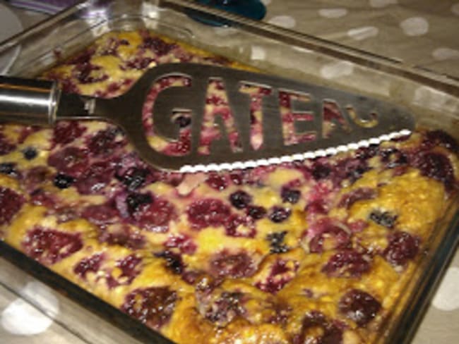 Clafoutis aux fruits rouges