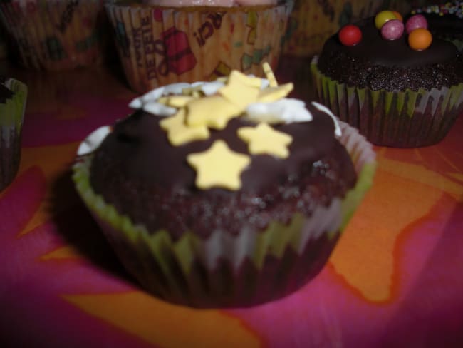 Cupcakes chocolat noisette