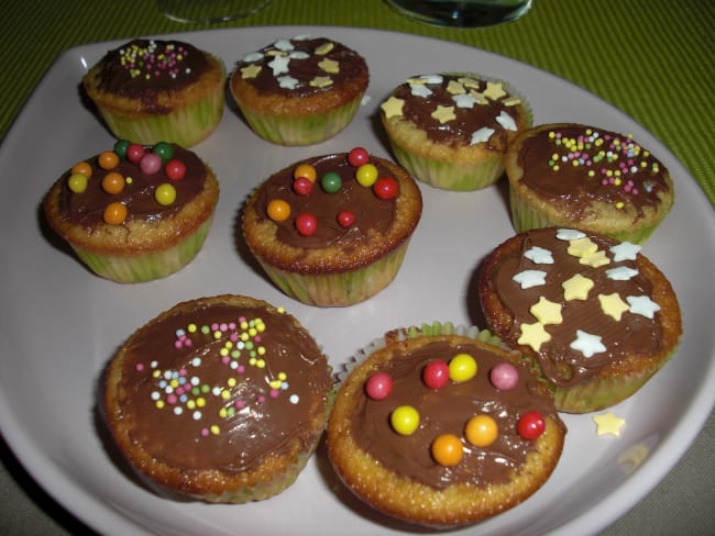 Mini cupcakes au nutella