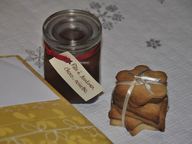 Pâte à tartiner choco-noisettes