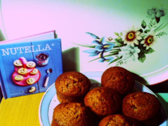 Muffins pralinés surprise nutella