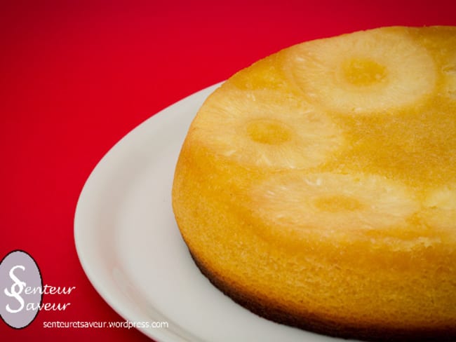 Gâteau renversé à l’ananas : un classique !