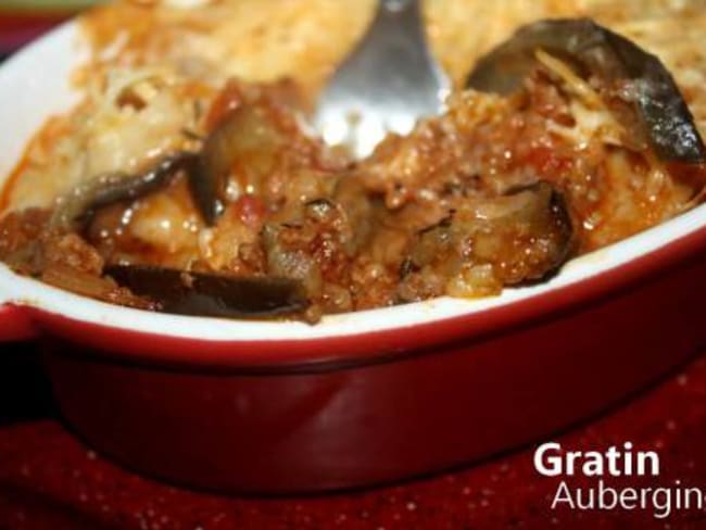 Le gratin d’aubergines