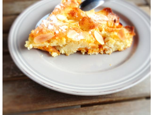 Gâteau aux abricots comme un financier