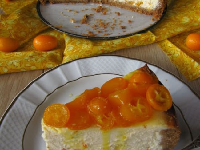 Cheesecake aux kumquats