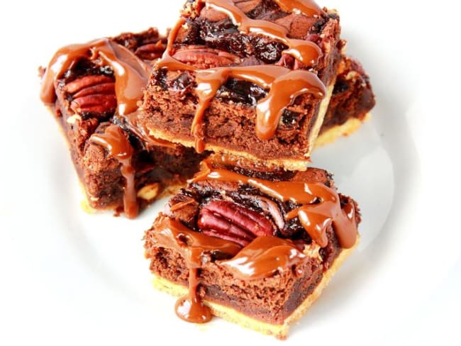 Blondie Brownies Dulce De Leche