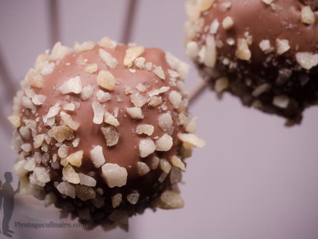 Cake-pops au sucre pétillant