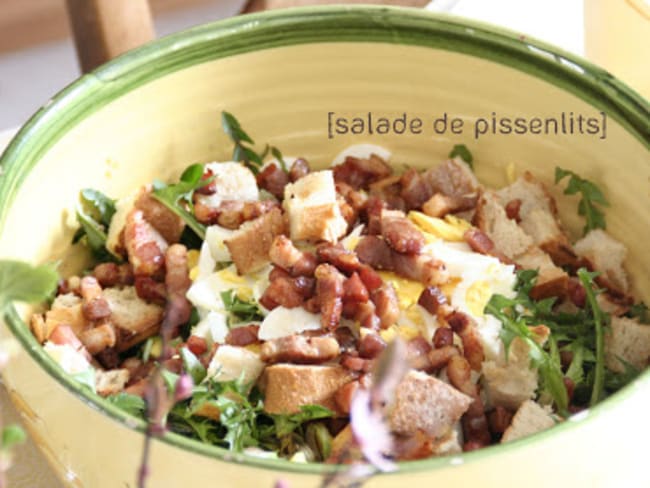 Salade de Pissenlits de Papa