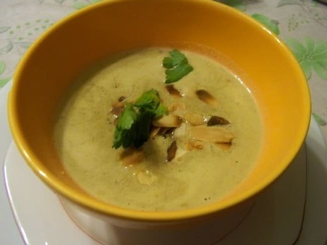 Soupe à la pistache