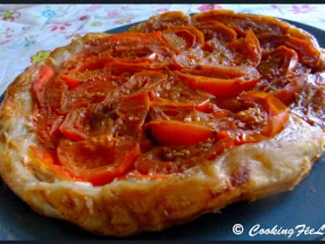 Tatin de Tomates confites au vinaigre Balsamique