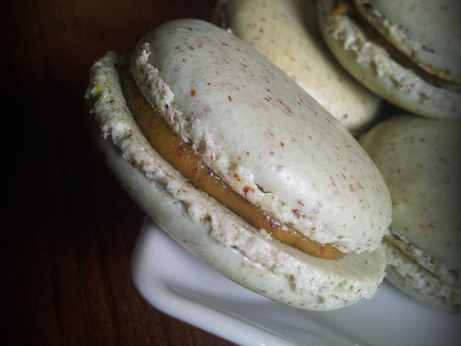 Macarons à la pistache