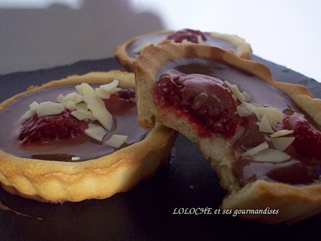 TARTELETTES CHOCOLAT FRAMBOISES