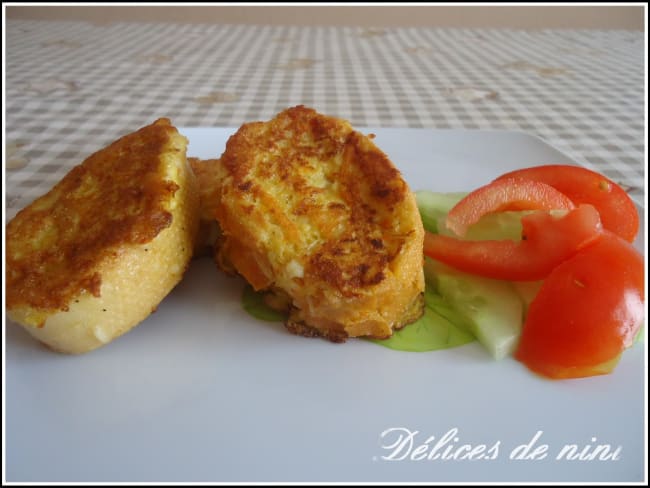 Pain perdu salé