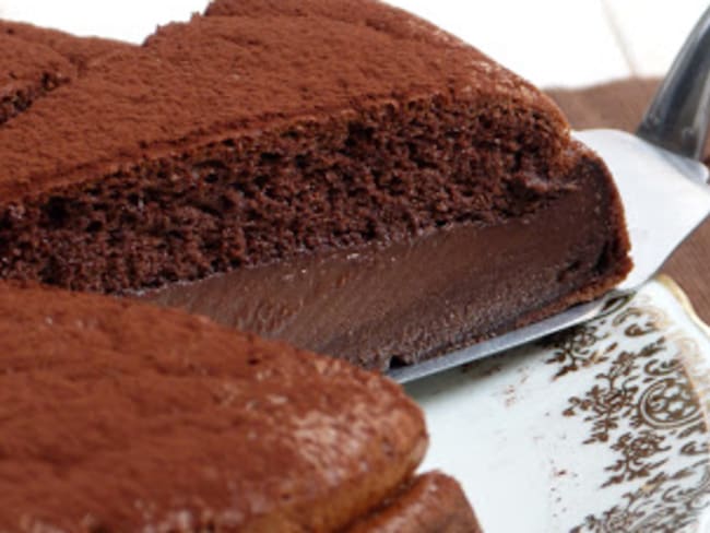 Gâteau magique au chocolat