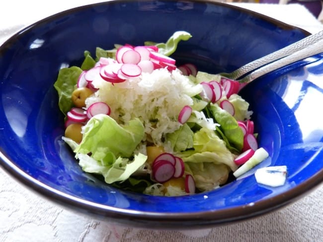 Salade crudités Végétalienne