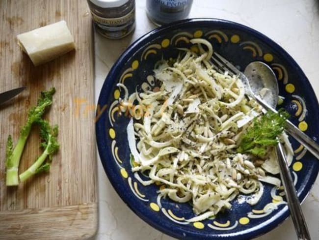 Salade fraîche de fenouil à l'anchois