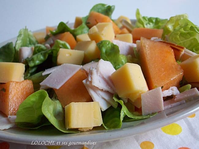 Salade estivale de melon