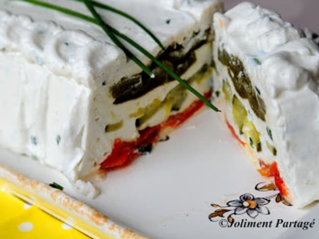 Terrine de légumes du soleil au chèvre