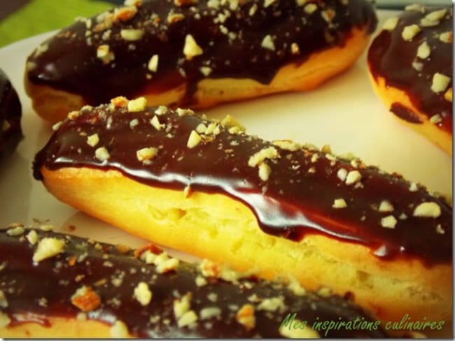 Eclairs au chocolat facile