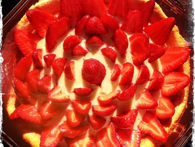 Tarte aux fraises