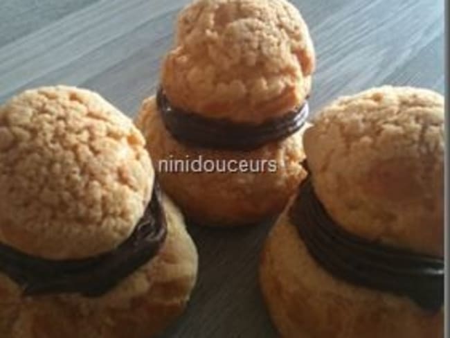 Religieuse et choux façon C. Michalak