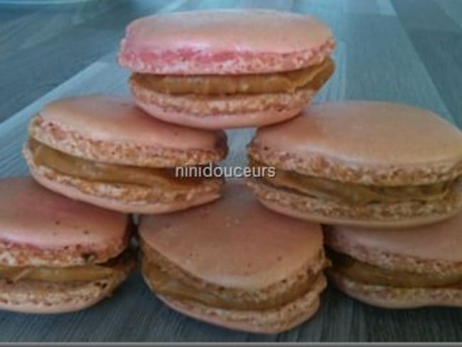 Macaron caramel beurre salé