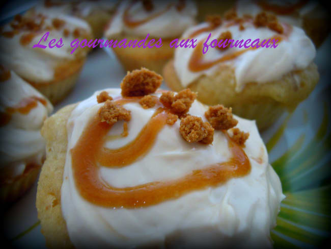 Cupcake au coeur de Speculoos