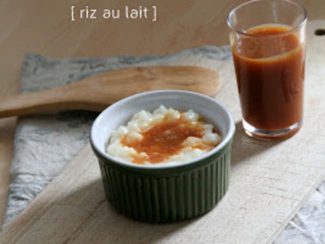 Riz au Lait au Caramel au Beurre Salé