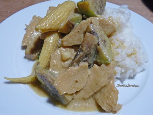 Curry vert veggie