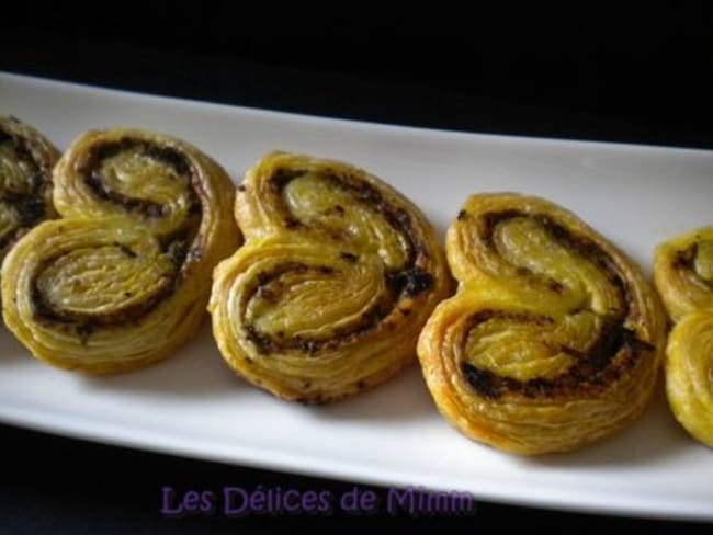 Palmiers au pesto verde