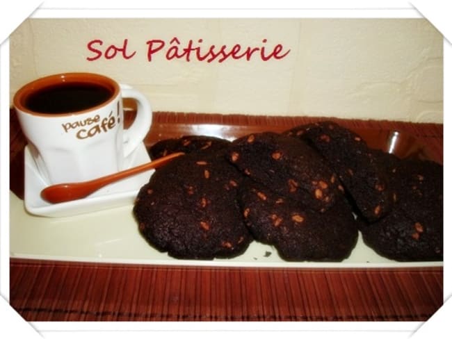 Cookies au chocolat crunch