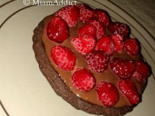 Tartelettes Choco-Framboises