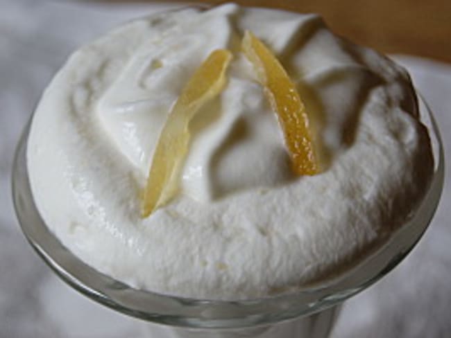 Mousse au citron