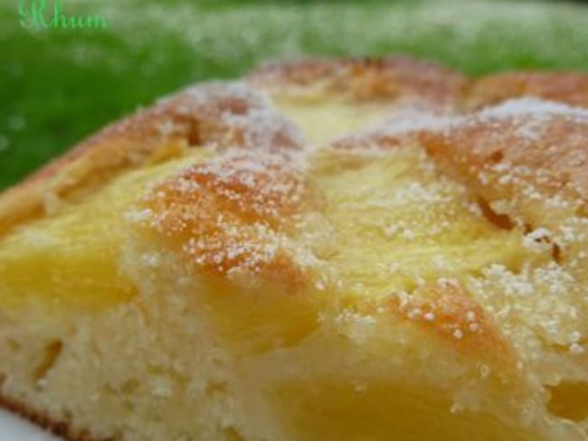 Gâteau à l'ananas