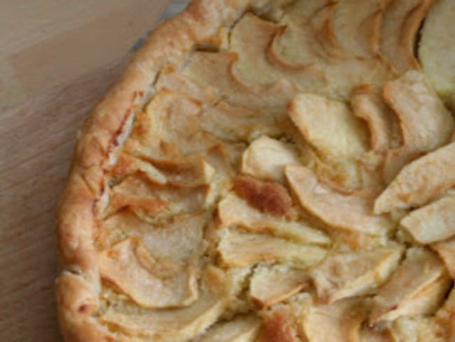 Tarte aux Pommes et à la Crème d'Amande