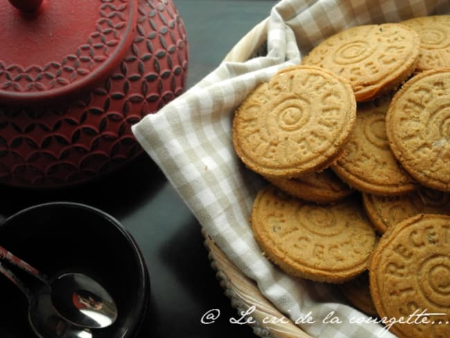 Sablés kamut, orange et gingembre confit pour le goûter